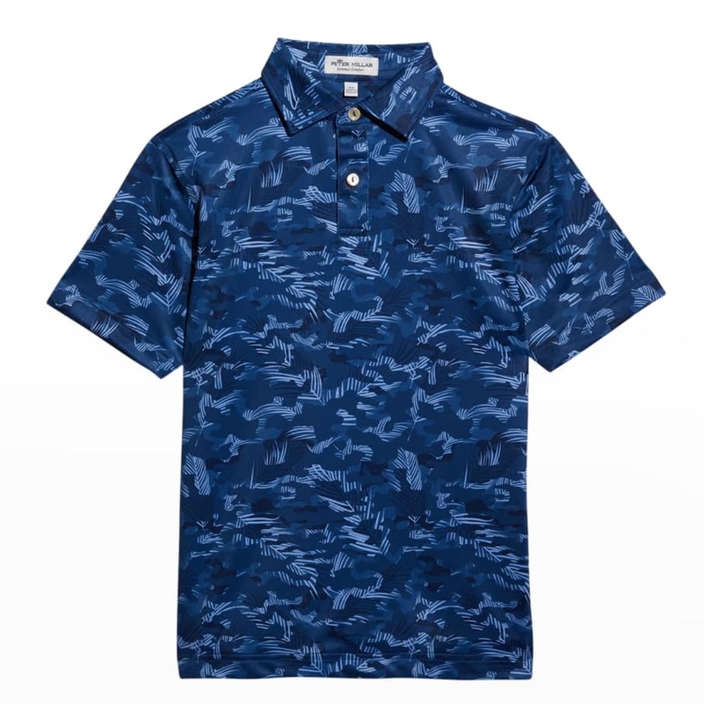 Peter Millar Tidal Tropical boys performance shirt